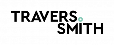 Black text logo with whitesapce - Turquoise polo